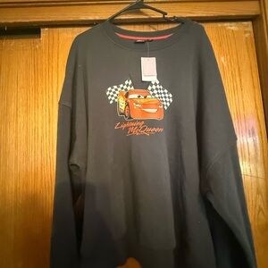 NWT Target Black Cars Graphic Sweatshirt